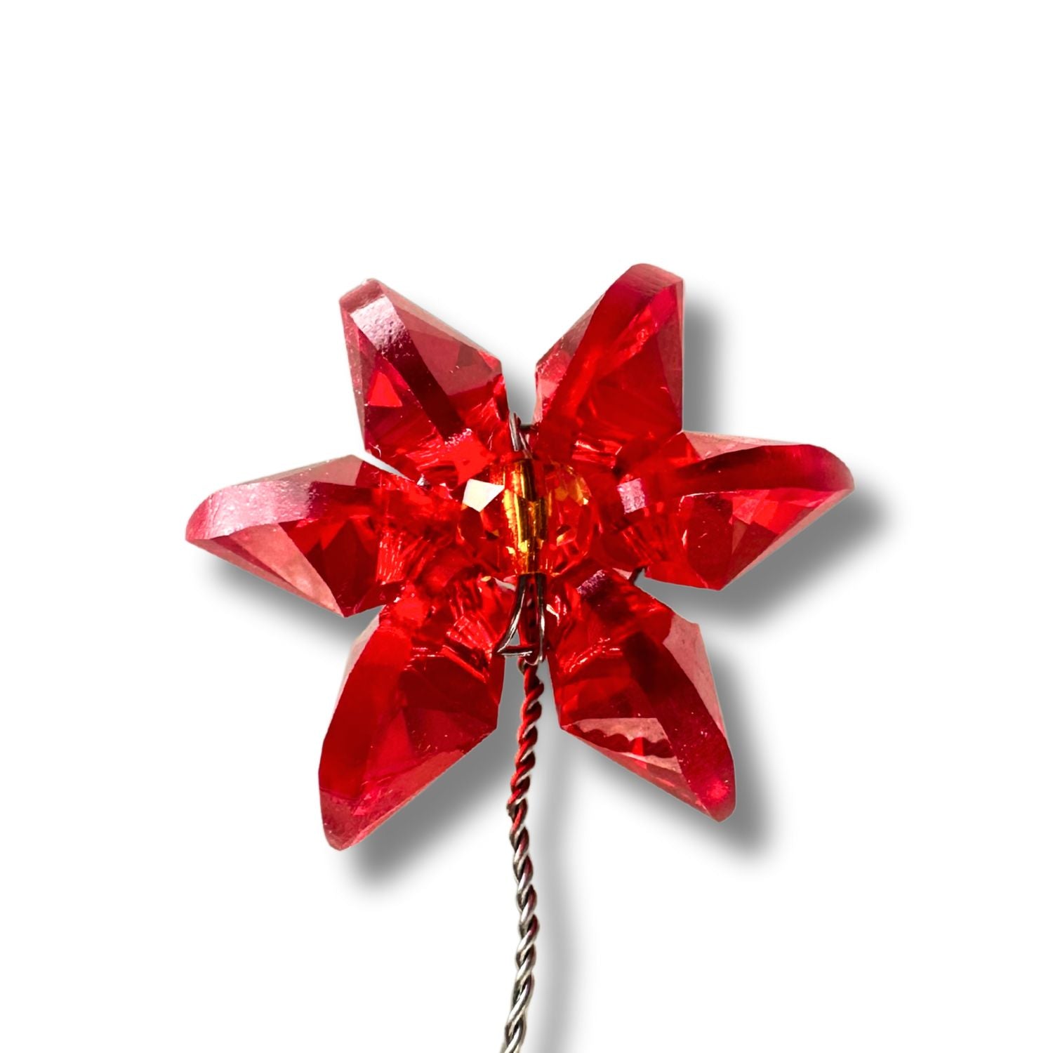 Hand-Made Crystal Birthstone Flower - July