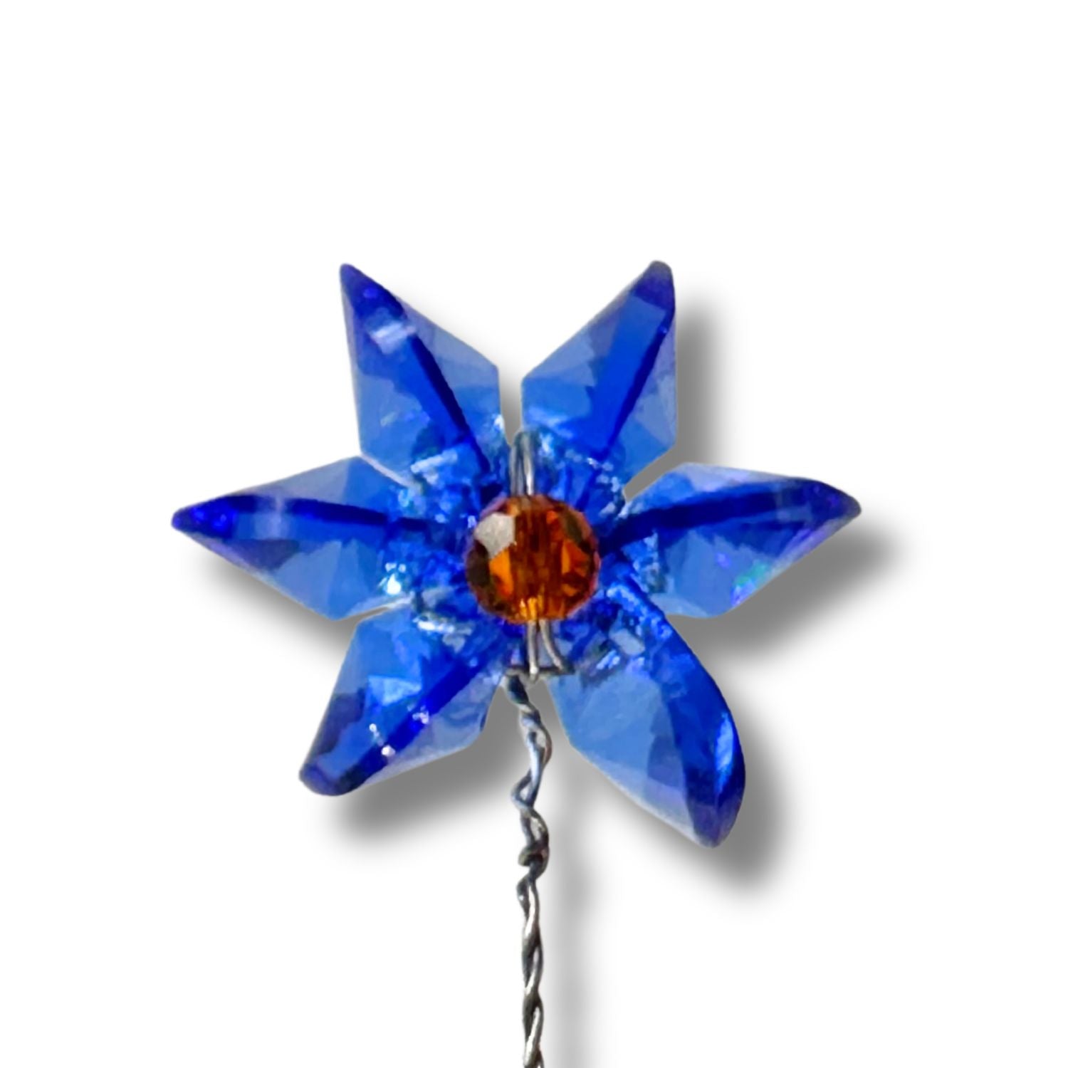 Hand-Made Crystal Birthstone Flower - September