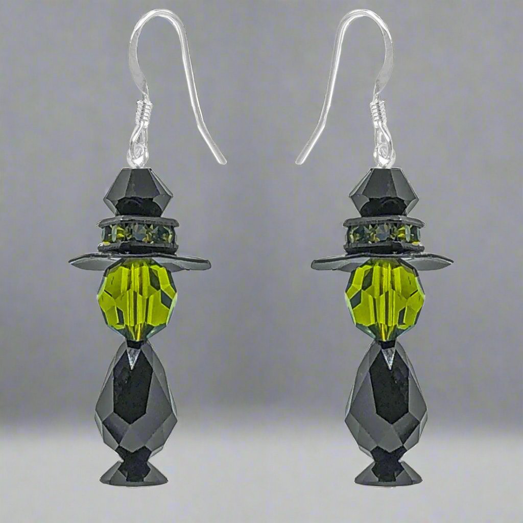 Sparkling Halloween Earrings