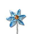 Hand-Made Crystal Birthstone Flower - March
