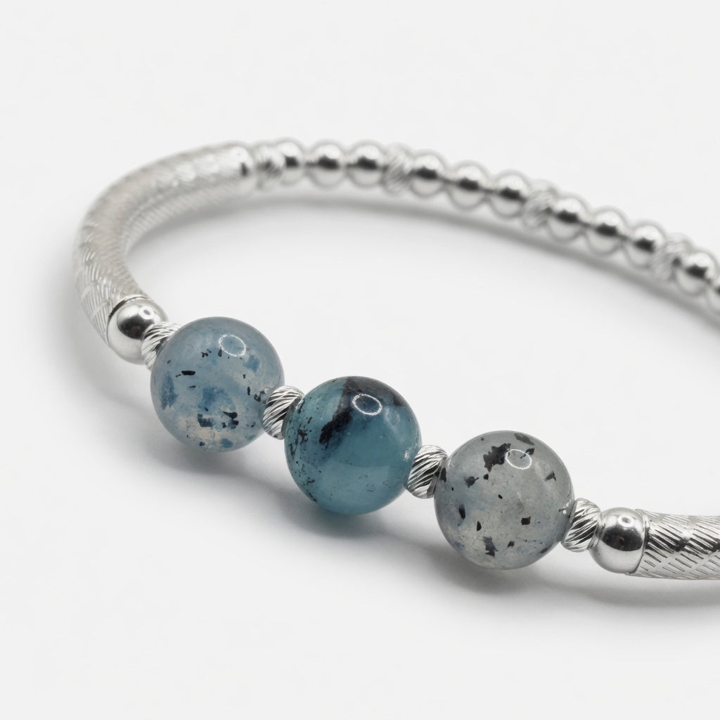 Santa Maria Aquamarine Bangle Bracelet