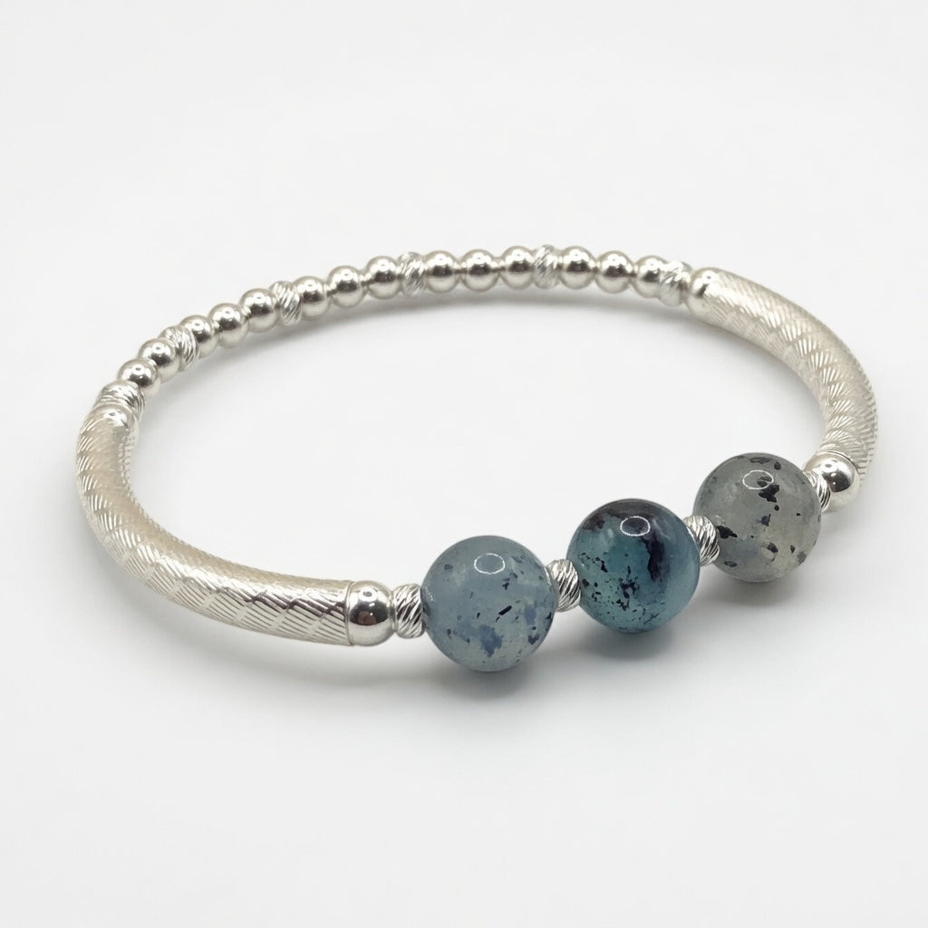 Santa Maria Aquamarine Bangle Bracelet