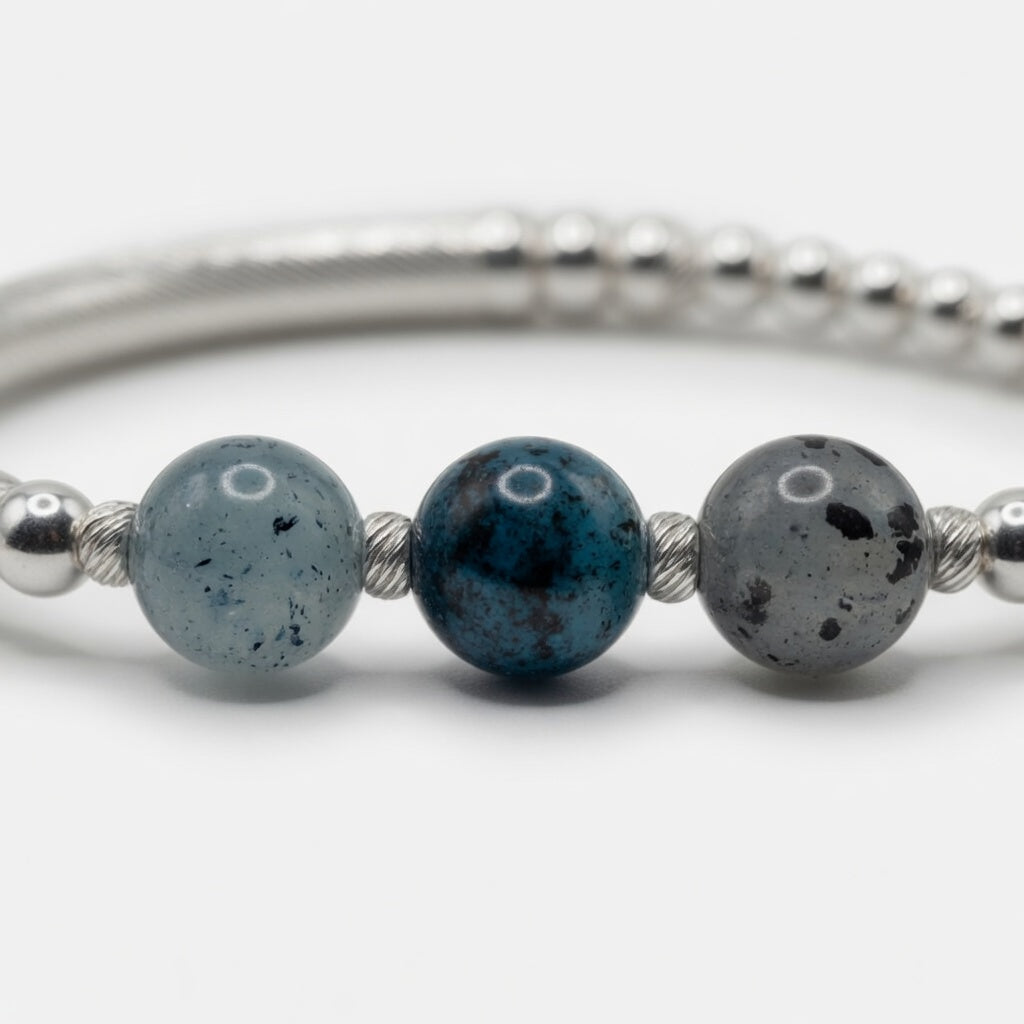 Santa Maria Aquamarine Bangle Bracelet