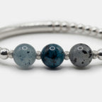 Santa Maria Aquamarine Bangle Bracelet