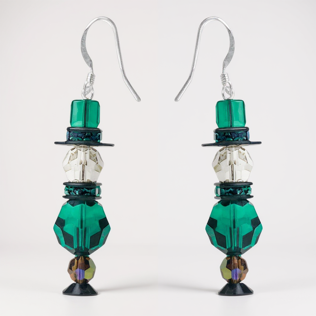 Sparkling Halloween Earrings